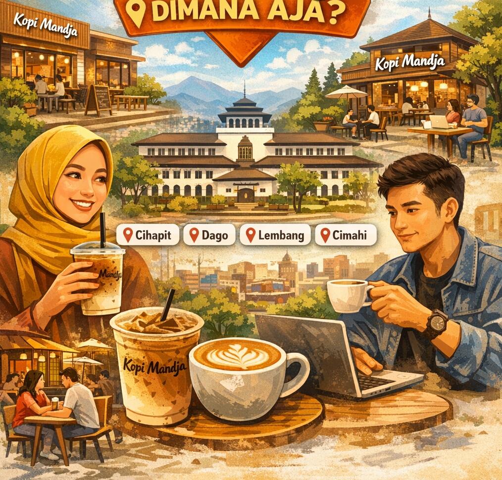Kopi Mandja Bandung Dimana Aja? Berikut Lokasinya di Kota Kembang
